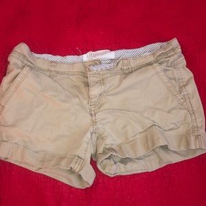 Aero khaki shorts